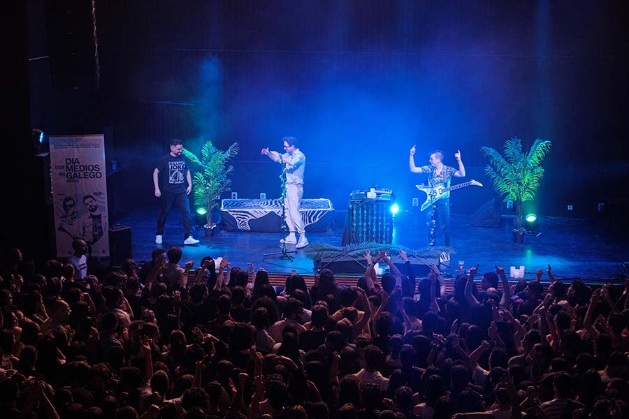 día dos medios en galego