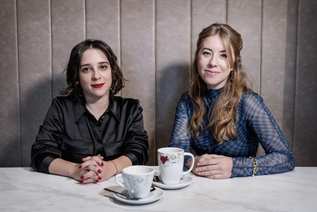 Cata Mosquera e Uxía Blanco